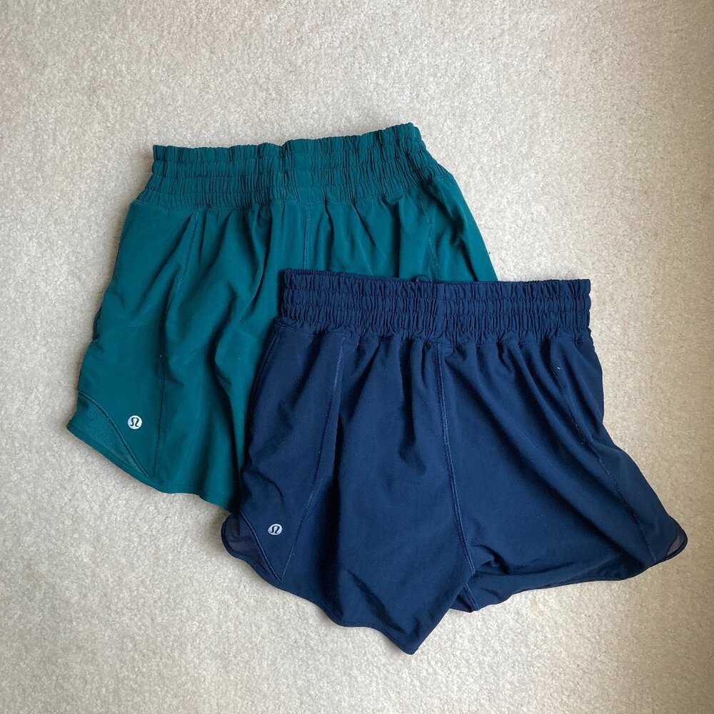 Set of two Lululemon 4-inch Hotty-Hot shorts